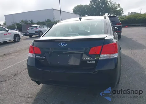 2011 Subaru Legacy 2.5I Limited from USA, damaged, VIN 4S3BMBK69B3248940